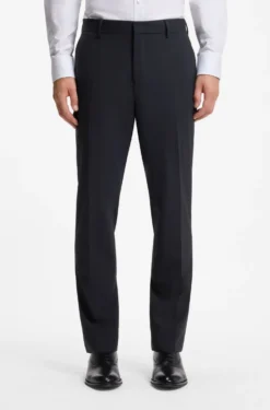 Two-piece slim-fit suit in stretch wool