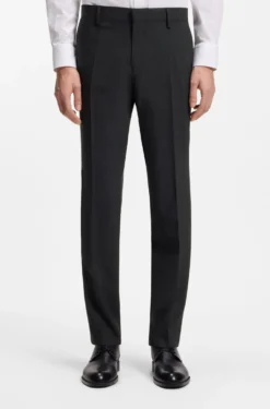 Two-piece slim-fit suit in stretch wool