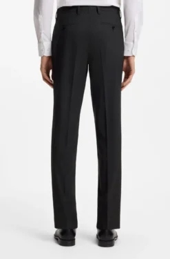 Two-piece slim-fit suit in stretch wool