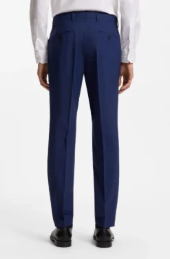 Two-piece slim-fit suit in stretch wool