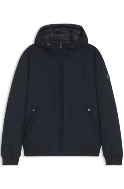 Water-repellent padded jacket with Double B monogram