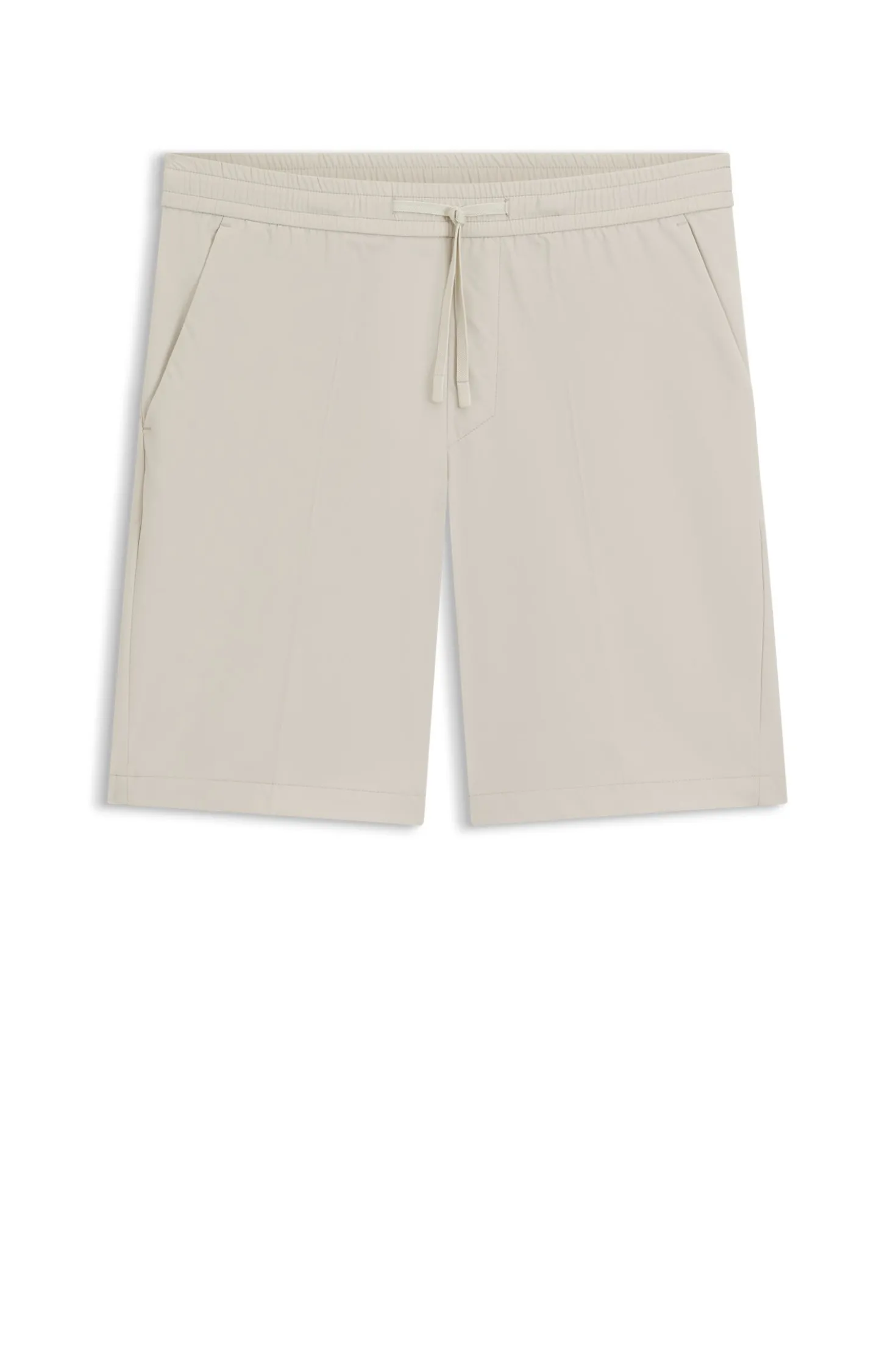 Water-repellent regular-fit shorts in quick-dry twill