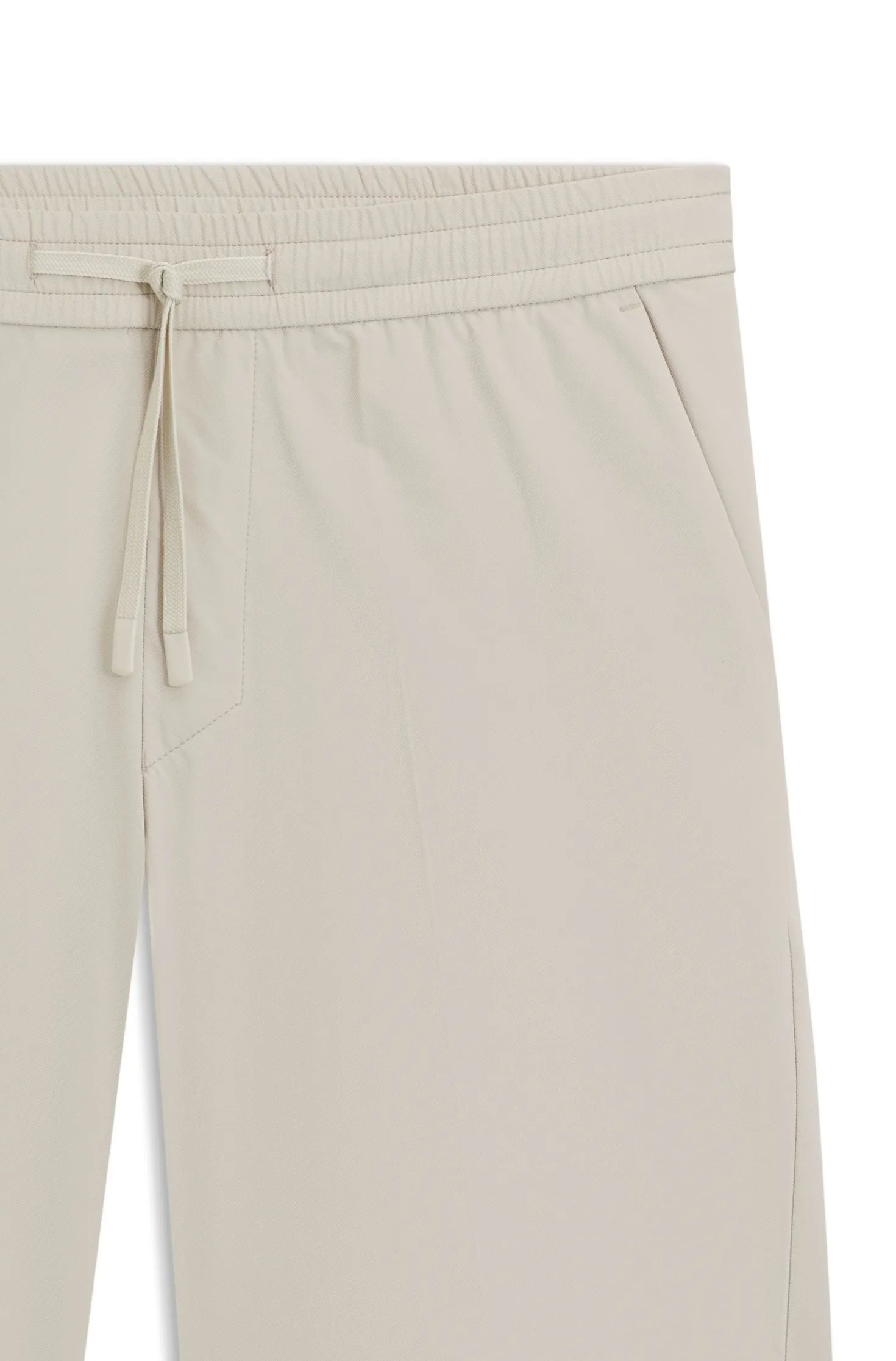 Water-repellent regular-fit shorts in quick-dry twill