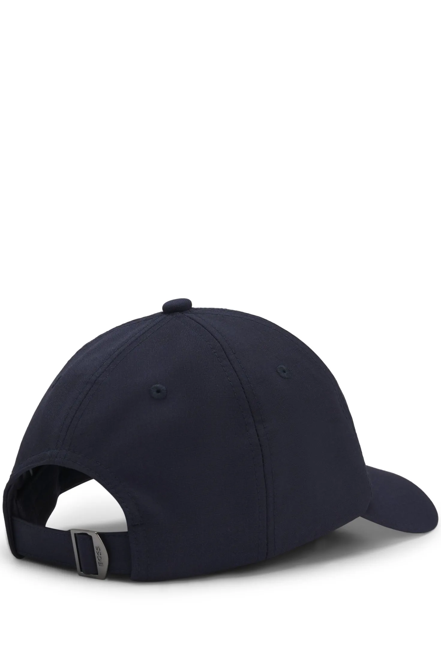 Wool-blend cap with logo lettering