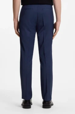 Wool-blend two-piece extra-slim-fit suit