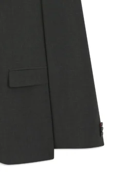 Wool-blend two-piece extra-slim-fit suit