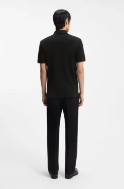 Year of the Horse Cotton-piqué polo shirt with logo artwork