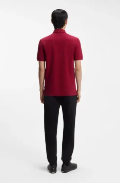 Year of the Horse Cotton-piqué polo shirt with logo artwork